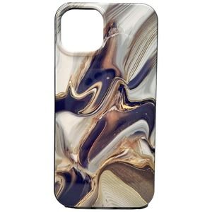 Apple iPhone 13 Case Blue Natural Marble Antimicrobial Protection heyday